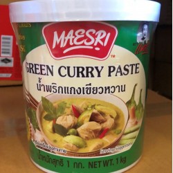 Maesri Green Curry Paste 1kg
