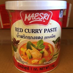 Maesri Red Curry Paste 1kg