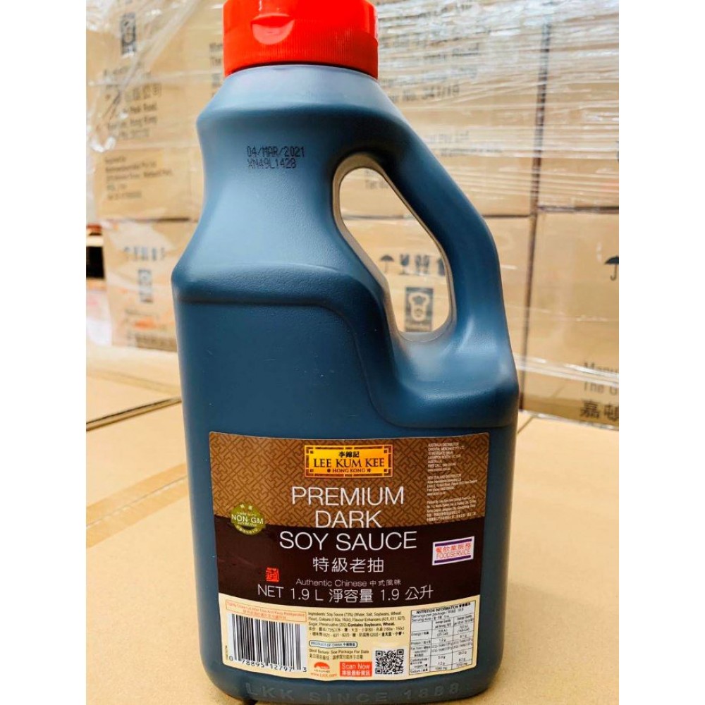 Lee Kum Kee Premium Dark Soy Sauce 1.9L