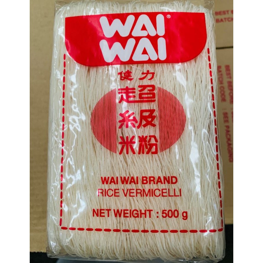 Wai Wai Rice Vermicelli 500g Pack