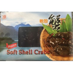 333 Brand Frozen Soft Shell Crabs 120/150
