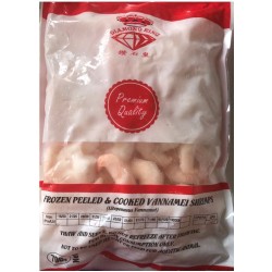 Diamond King Frozen Peeled & Cooked Vannamei Prawn 31/35 700g