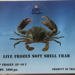 Live Frozen Soft Shell Crab 1kg