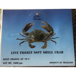 Live Frozen Soft Shell Crab 1kg