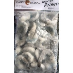 Marine Dragon White Tiger Prawn 16/20 700g 