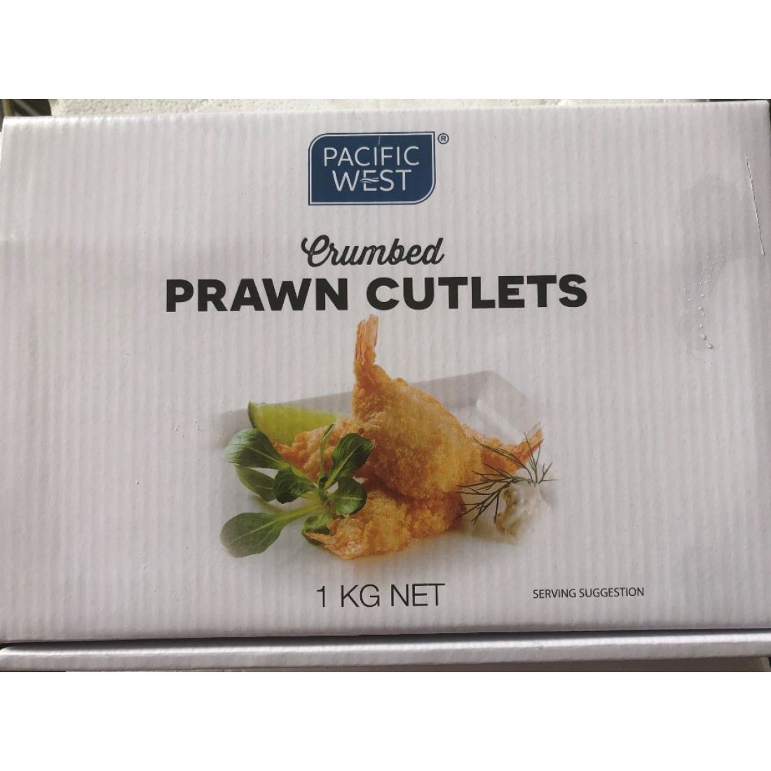 Pacific West Crumbed Prawn Cutlet 1Kg