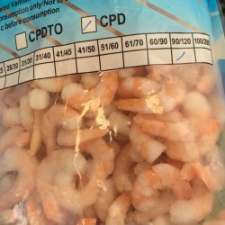 Cooked & Peeled Vannamei Shrimps 800g Cooked & Peeled Vannamei Shrimps 800g