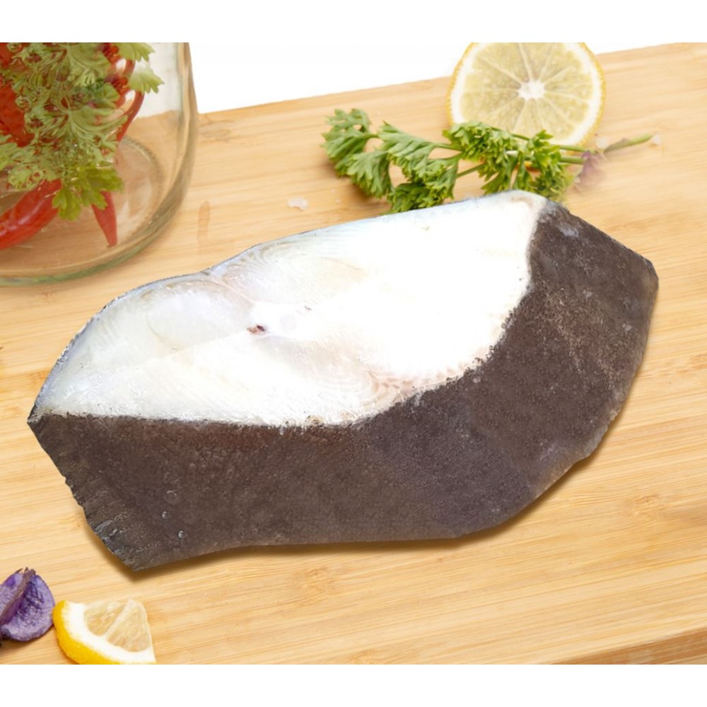 Frozen Halibut Cuts Price by Weight