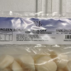 Frozen Scallop Roe Off Size 20/40 1KG