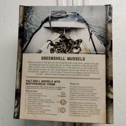 NZ Greenshell Mussel Half Shell 1kg