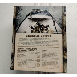 NZ Greenshell Mussel Half Shell 1kg