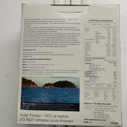 NZ Greenshell Mussel Meat  1kg 