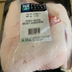 Pepe's Raw Ducks Breast 1-1.5kg Pack