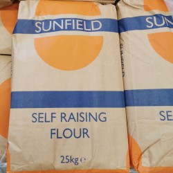 Sunfield Self Raising Flour 25kg