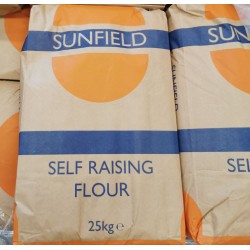 Sunfield Self Raising Flour 25kg